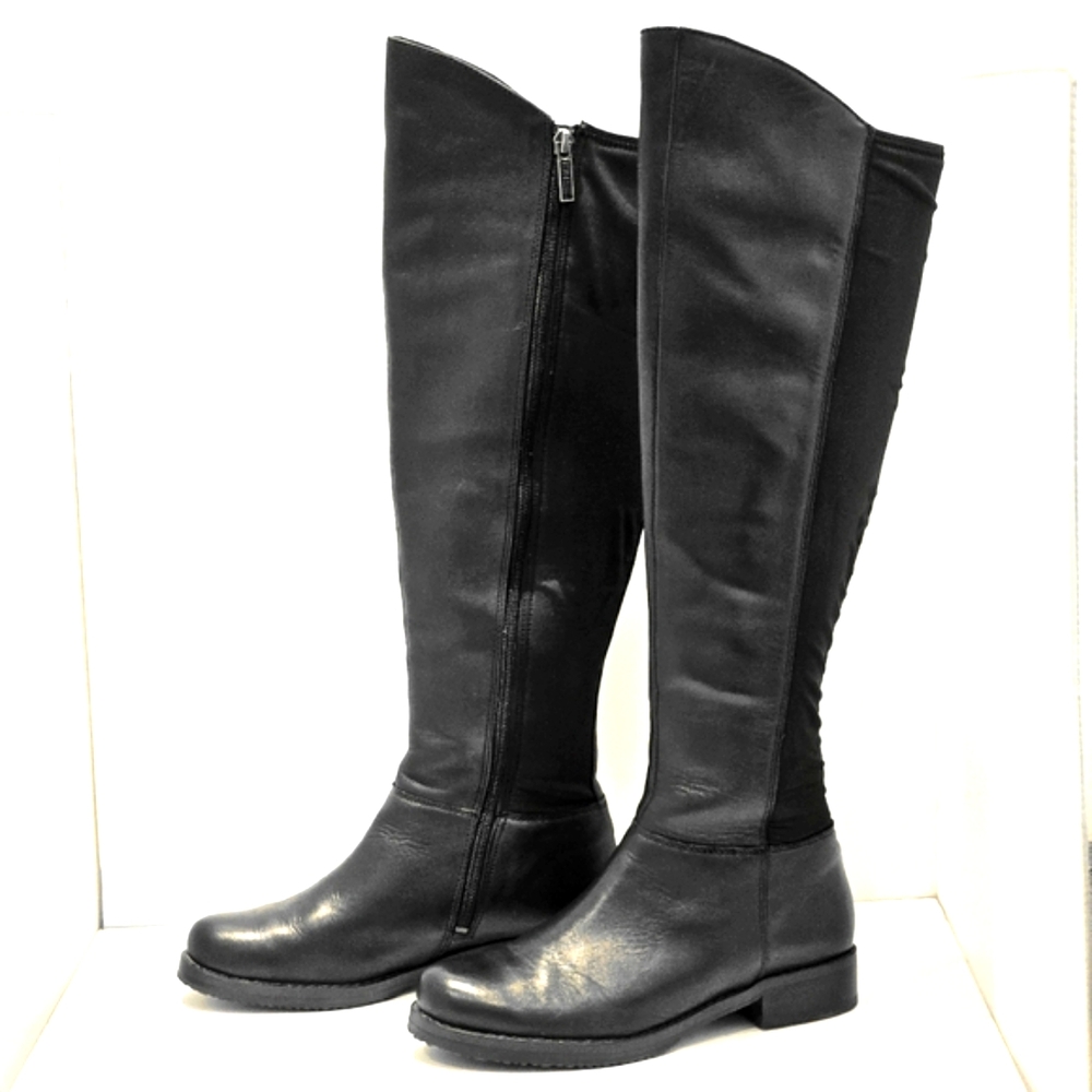 Harley Davidson Black Over The Knee-High Women's Boots Size 6.5